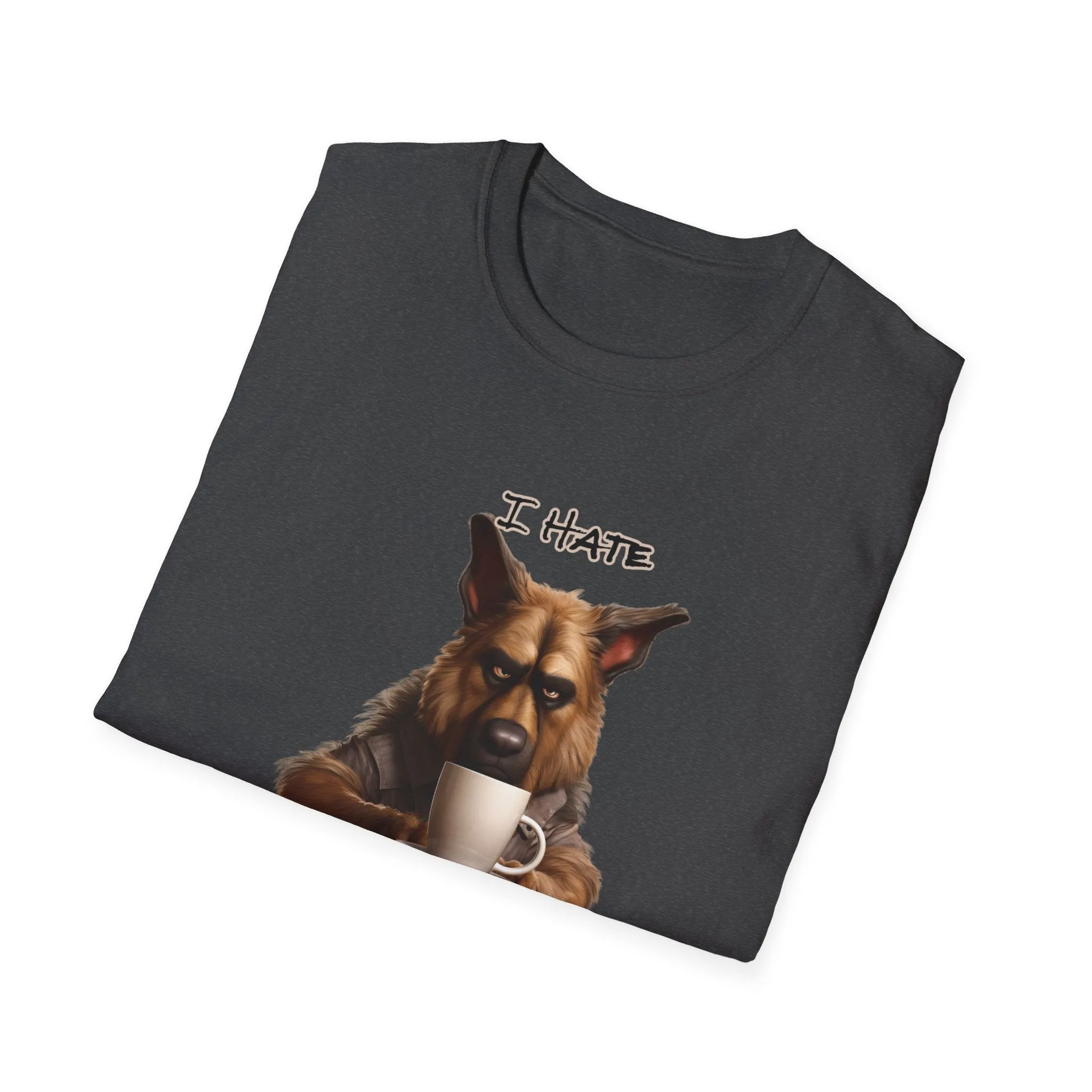 Grumpy Dog Unisex Softstyle T-Shirt