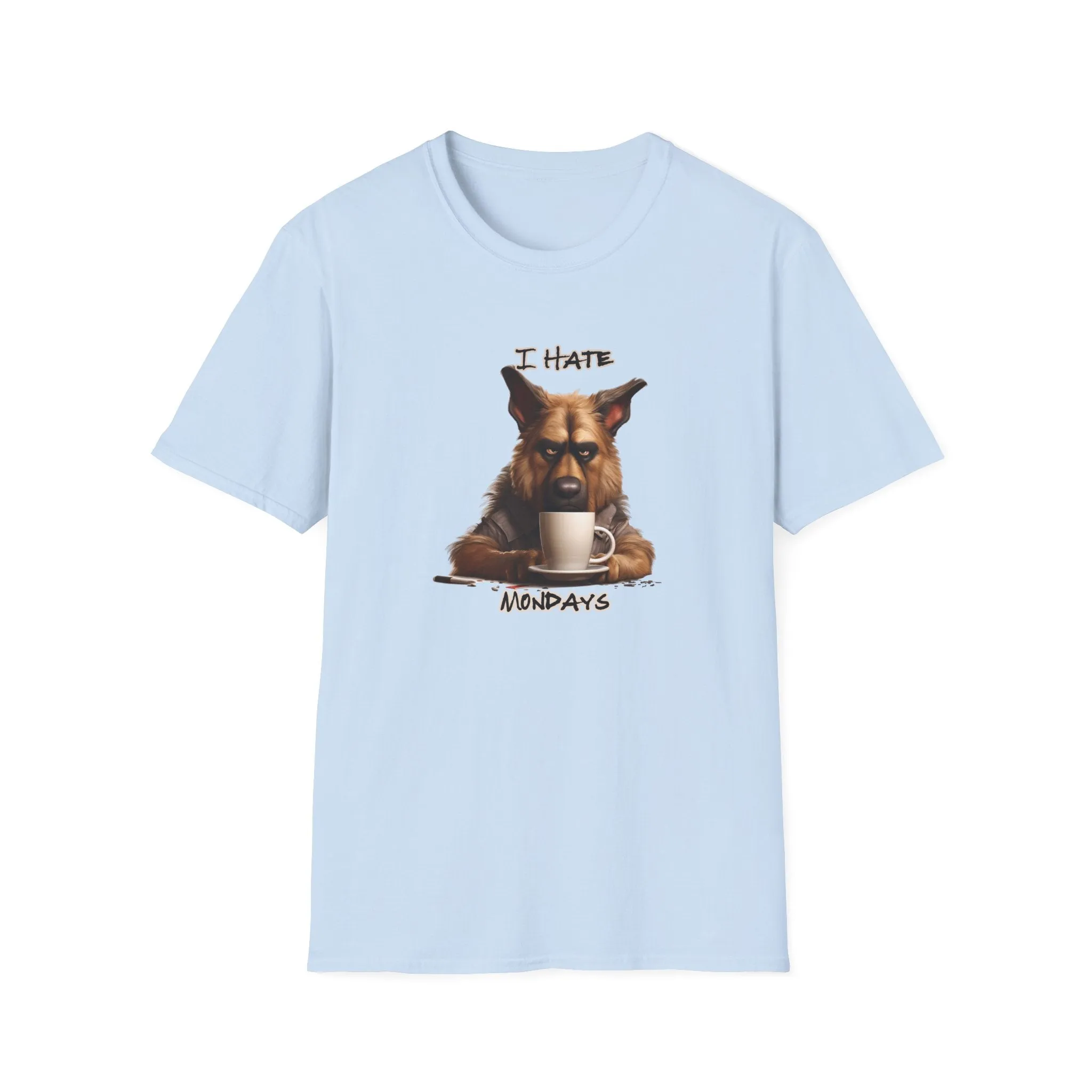 Grumpy Dog Unisex Softstyle T-Shirt