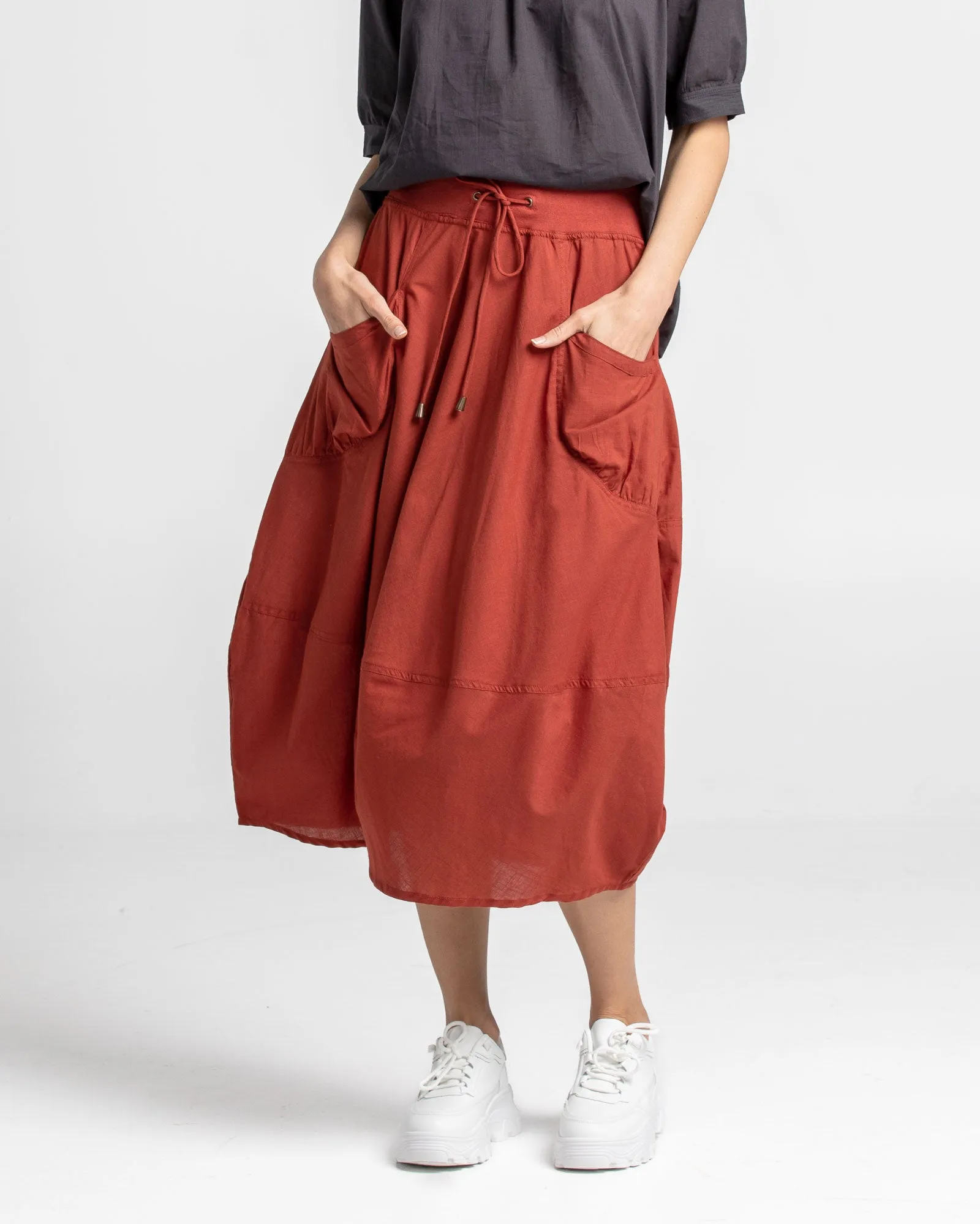 Guru Skirt - Sienna Red