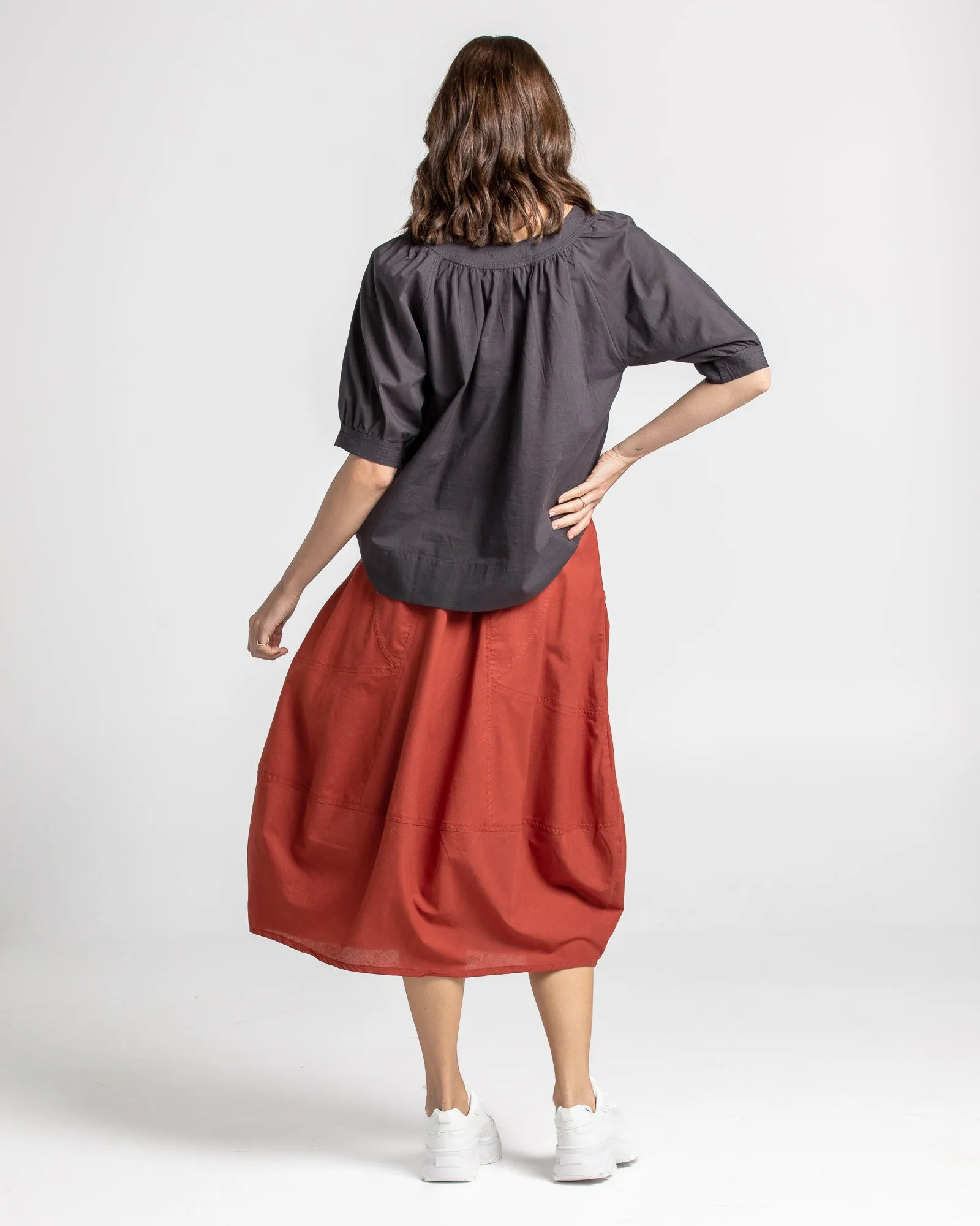 Guru Skirt - Sienna Red