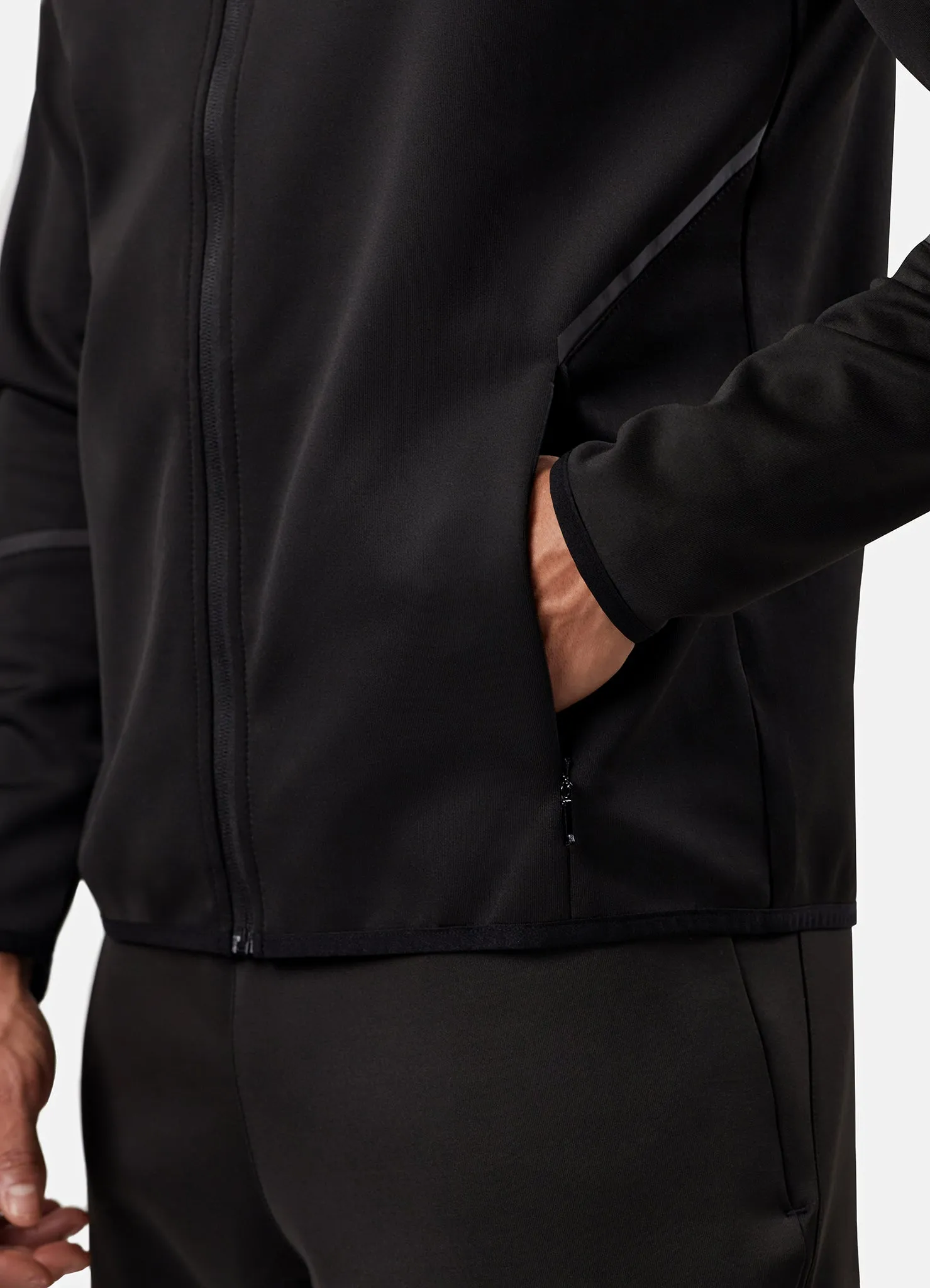 Gym King Alpha Poly Tracksuit - Black