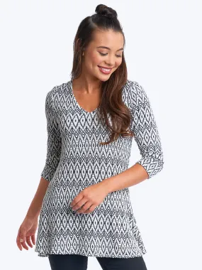 Hagen Knit Jacquard Leyton Tunic