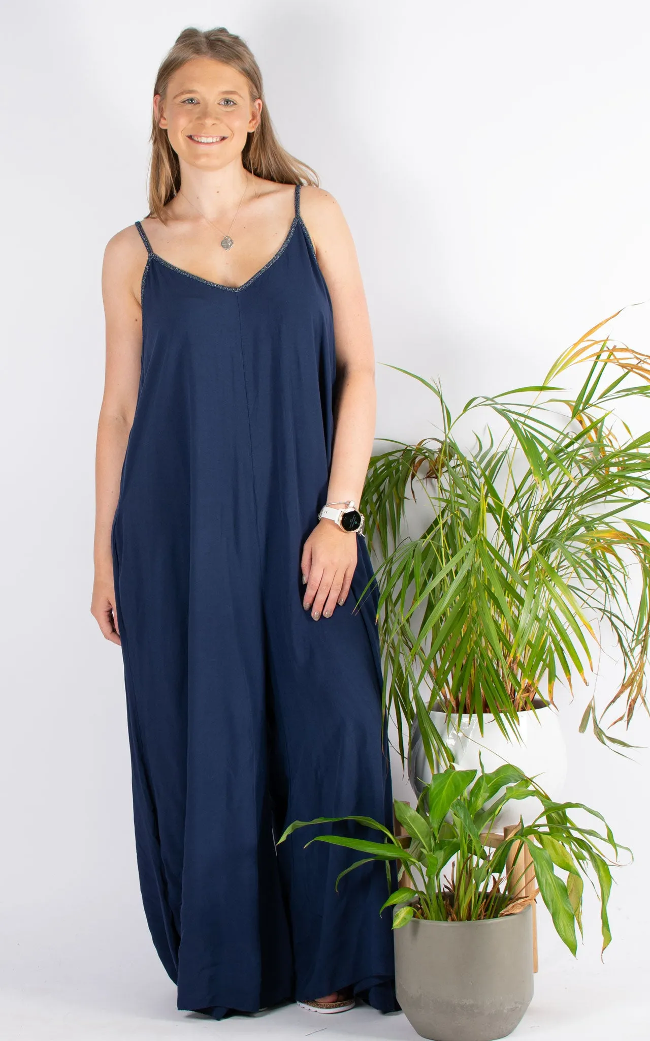 Hana Jumpsuit | Navy