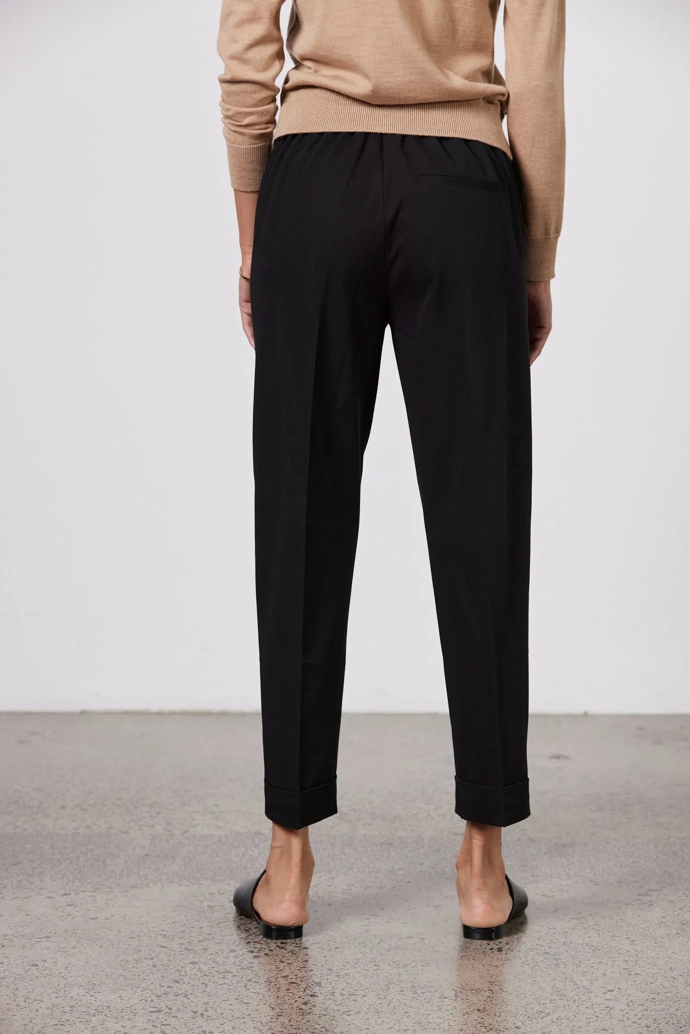 Hardy Cropped Pant - Black