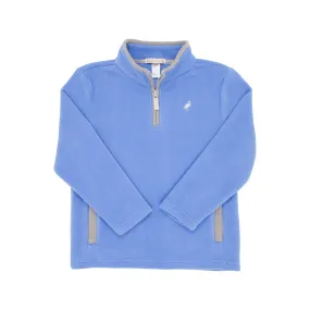 Hayword Half-Zip (Fleece) - Barbados Blue with Grantley Gray