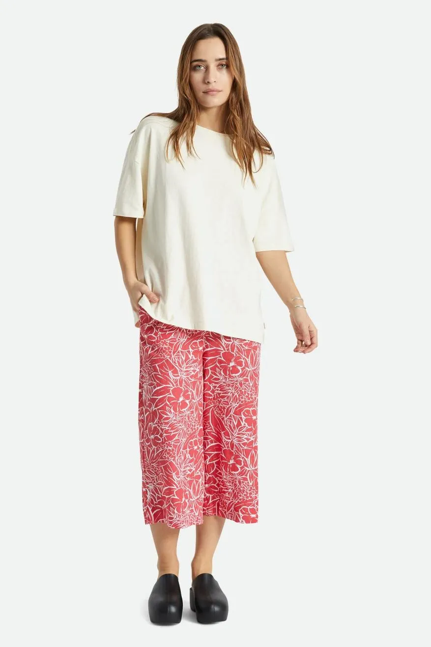 Indo Linen Wide Leg Pant