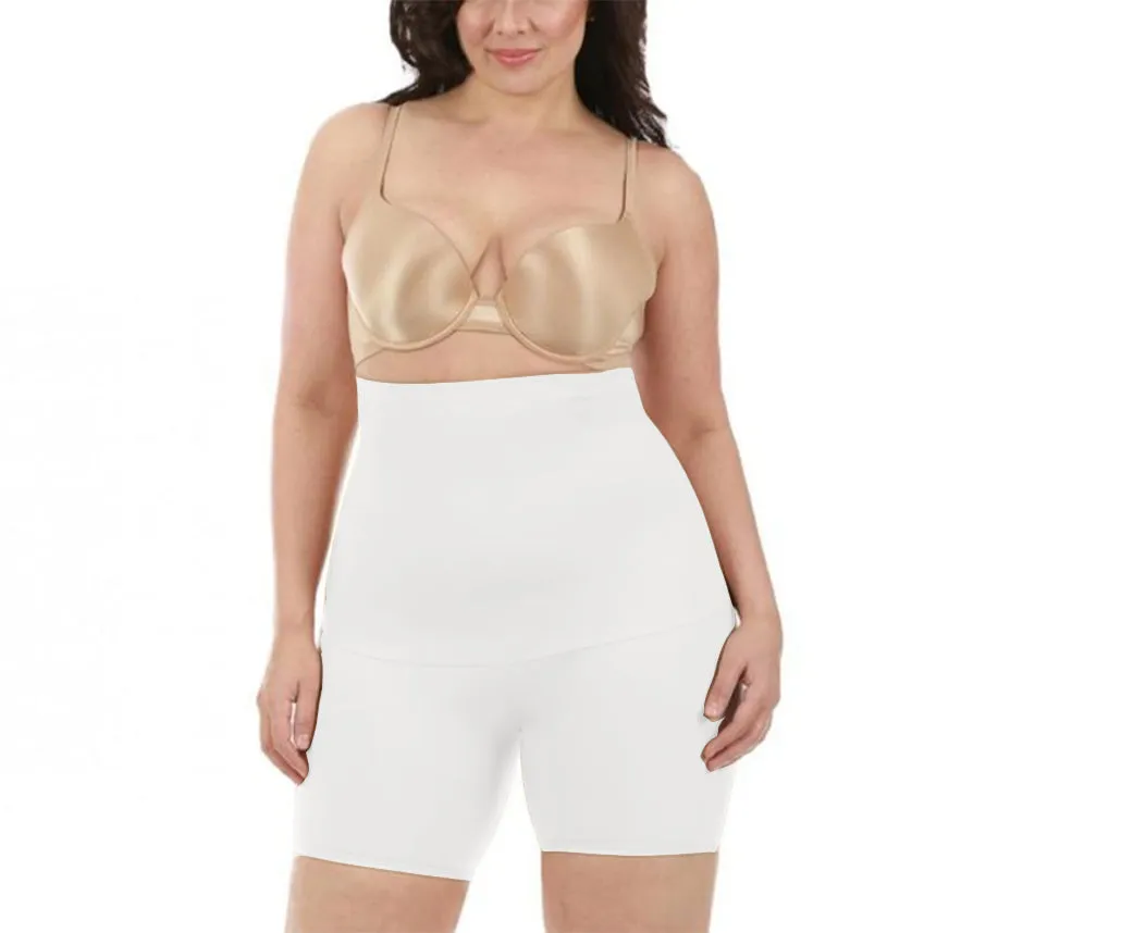 InstantFigure Hi-Waist Shorts Plus Size Shapewear WSH4171C