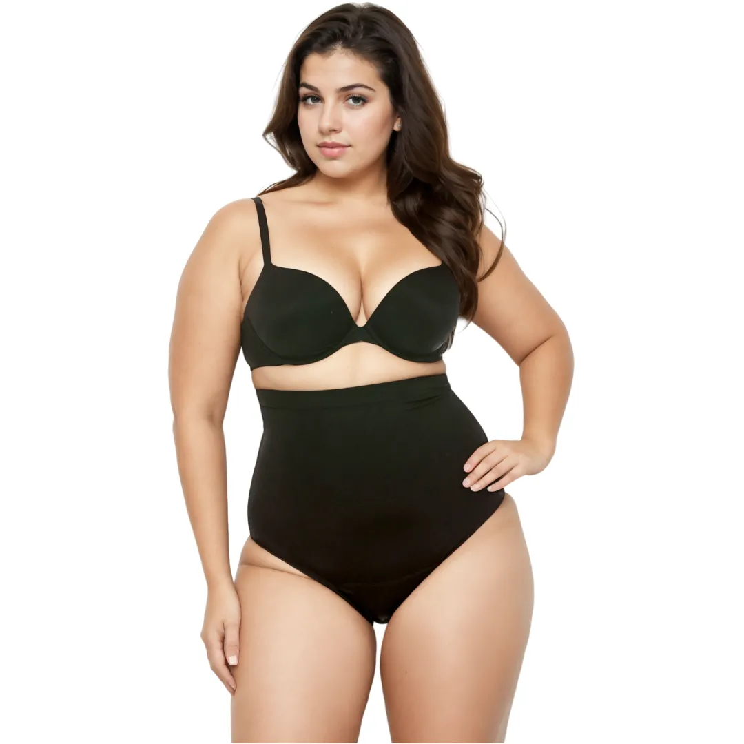 InstantFigure Shapewear Plus Size Hi-waist Slimming Panty WPY019C