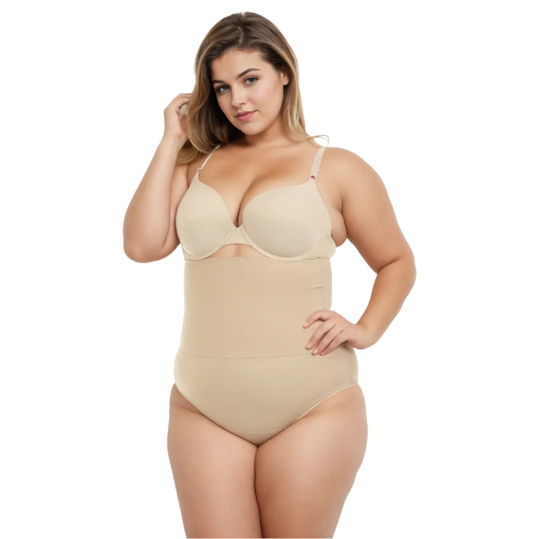 InstantFigure Shapewear PlusSize Double Control Slimming Panty WPY020C