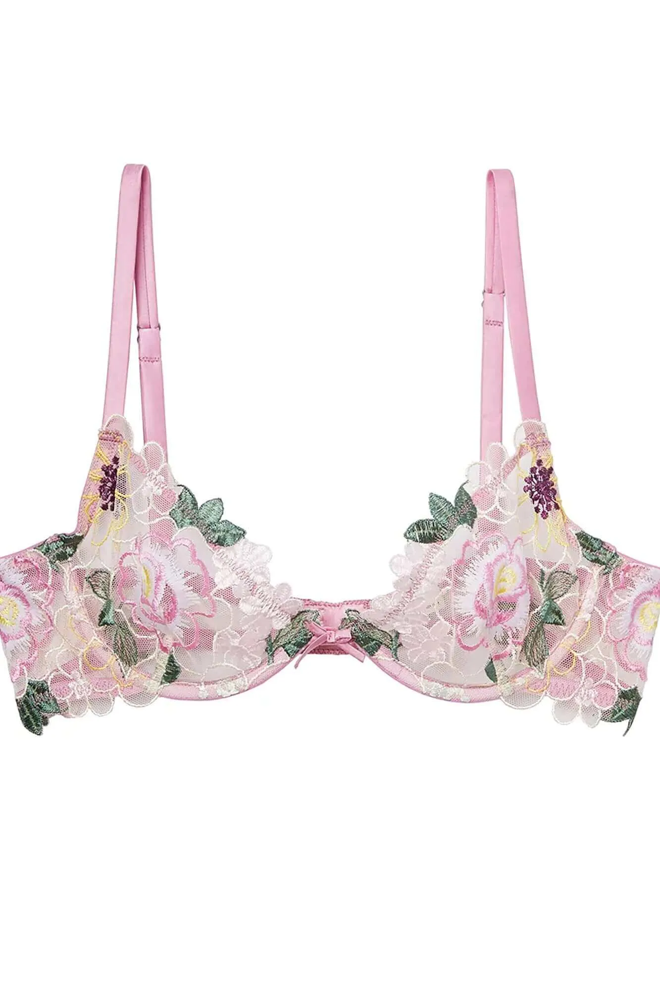 Jardin Embroidery Demi Bra