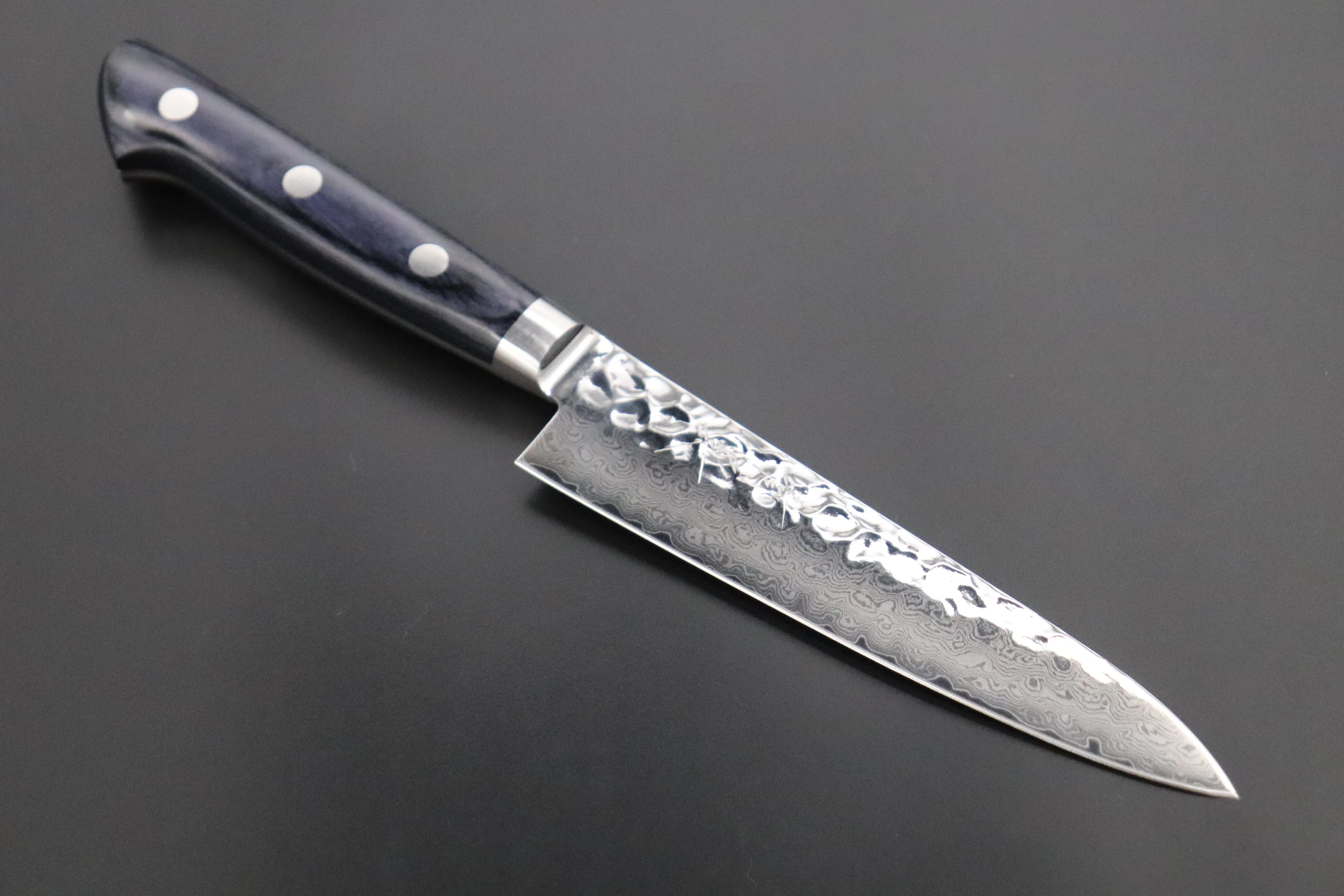 JCK Natures Blue Clouds Series VG-10 Tsuchime Damascus Petty 135mm & Gyuto 210mm (BCDP-PG 2Pcs Set)