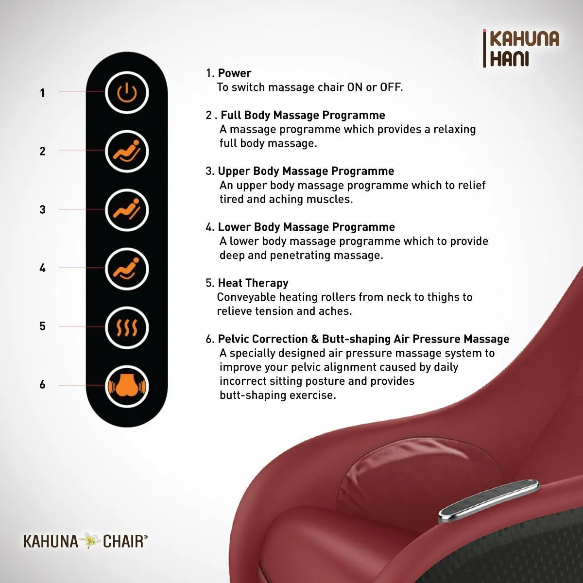 Kahuna HANI Massage Chair