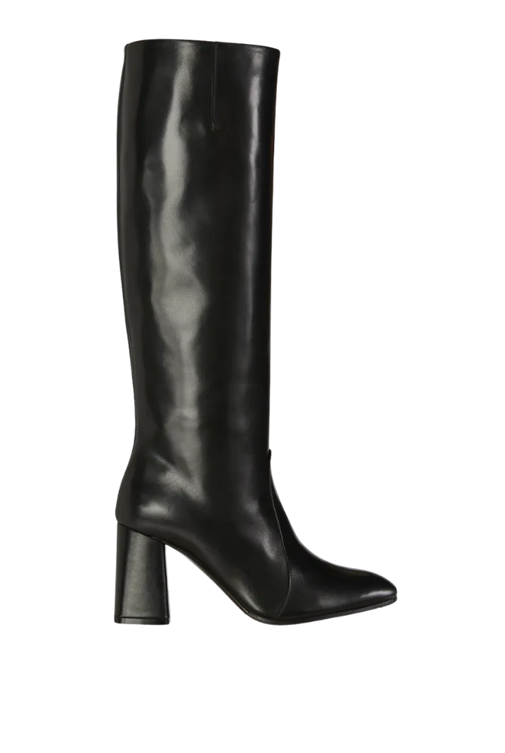 Knee-high Black Boots