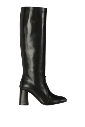 Knee-high Black Boots