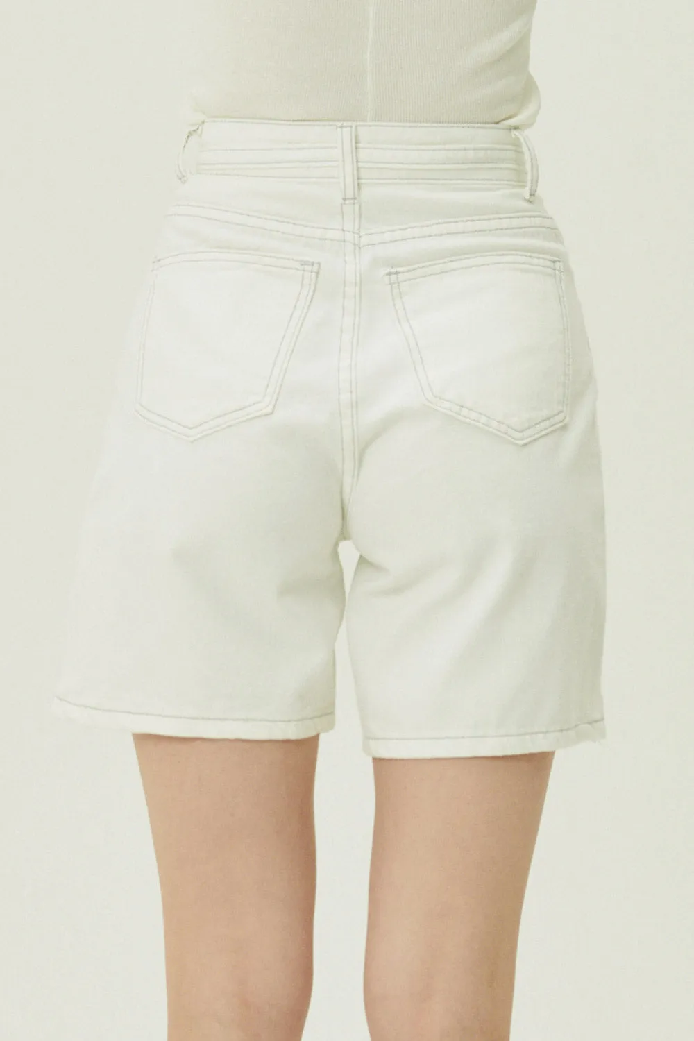 Lindy Belted Bermuda Shorts