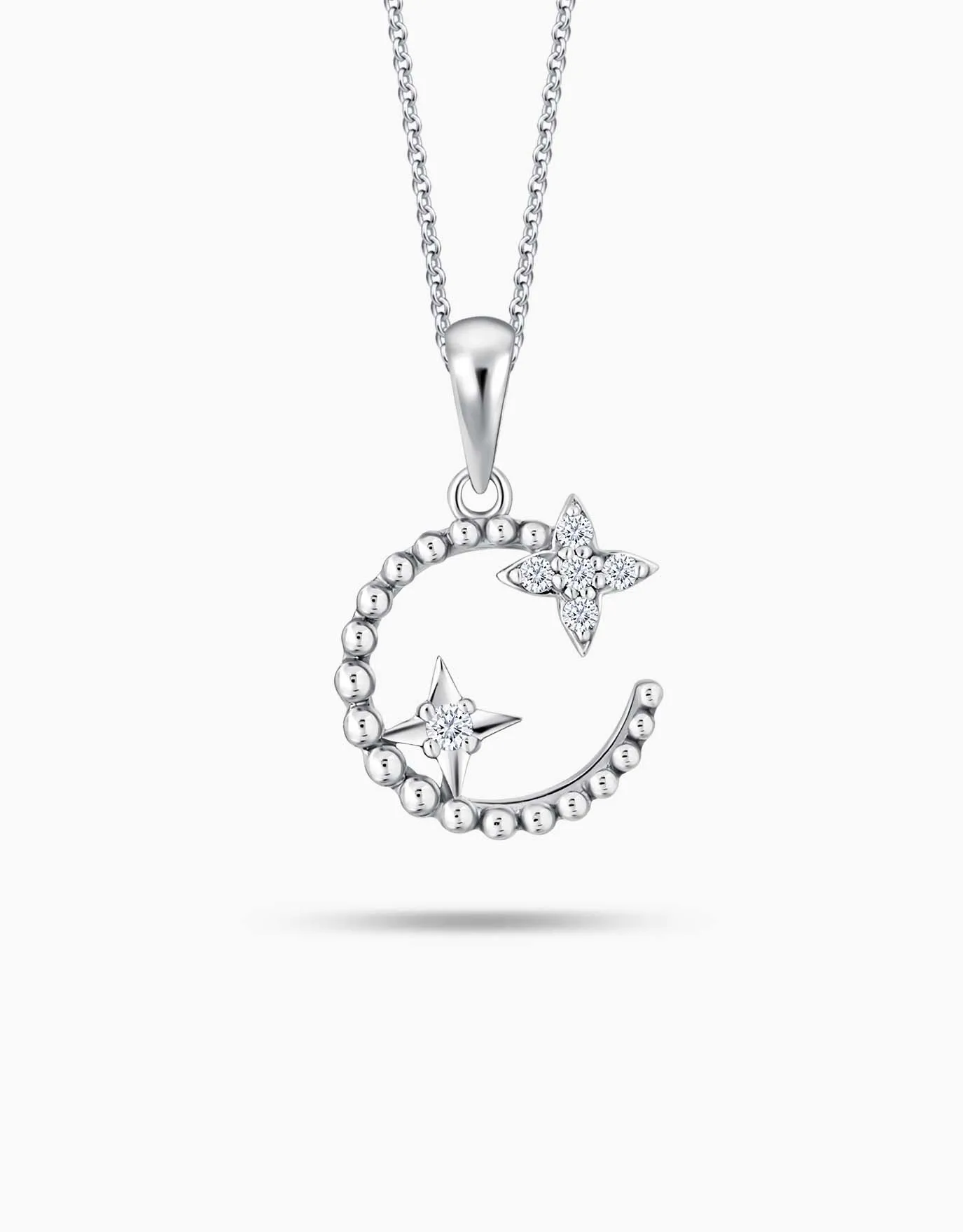 LVC Charmes Galaxy of Stars Diamond Pendant