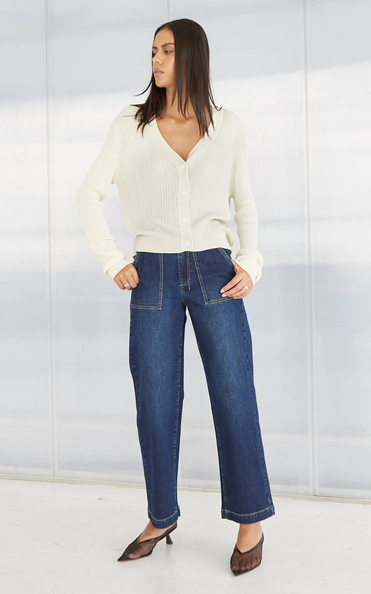 Marfa Denim Trousers