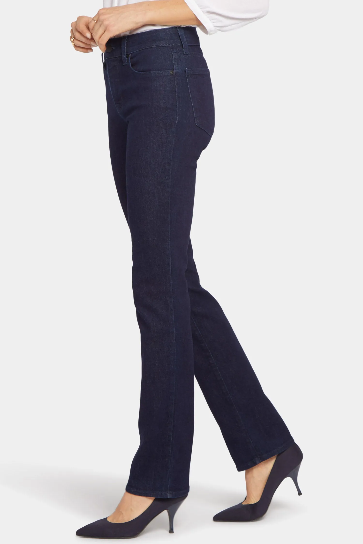 Marilyn Straight Jeans In Tall - Rinse