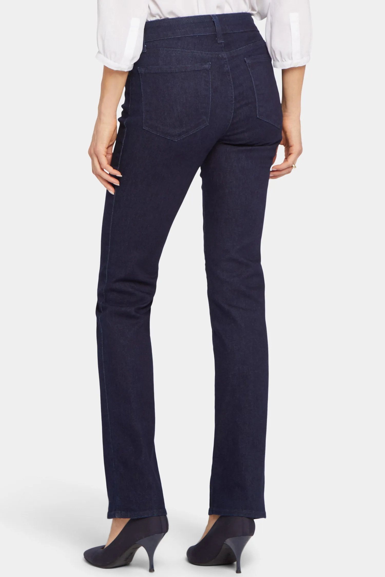 Marilyn Straight Jeans In Tall - Rinse