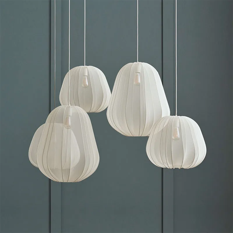 Modern Fabric Lantern Hanging Light