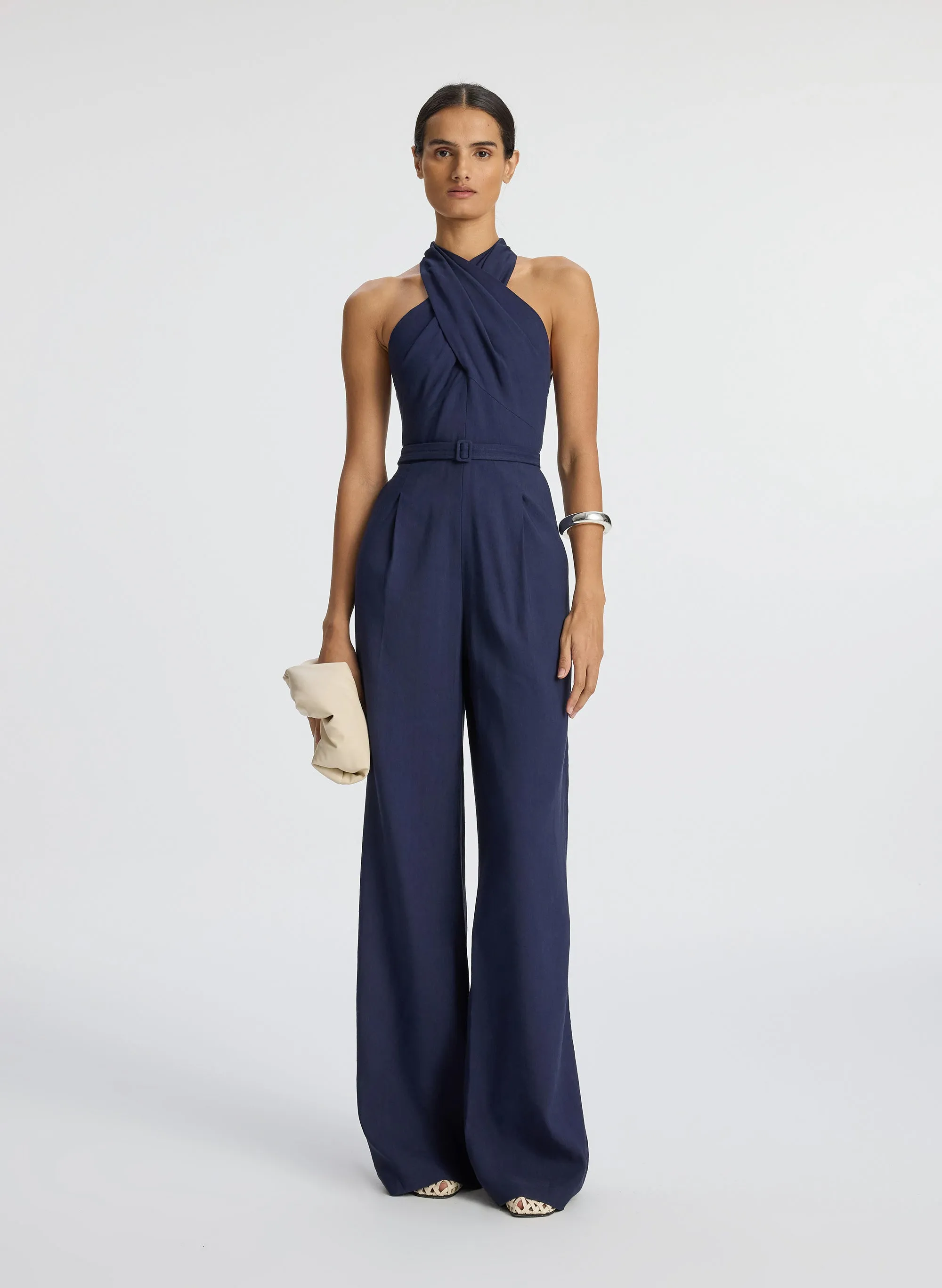 Murphy II Stretch Linen Jumpsuit