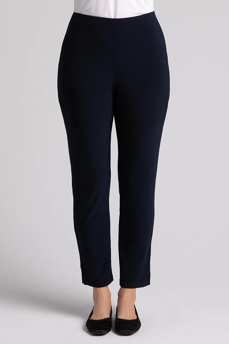 Narrow Pant Midi | Navy