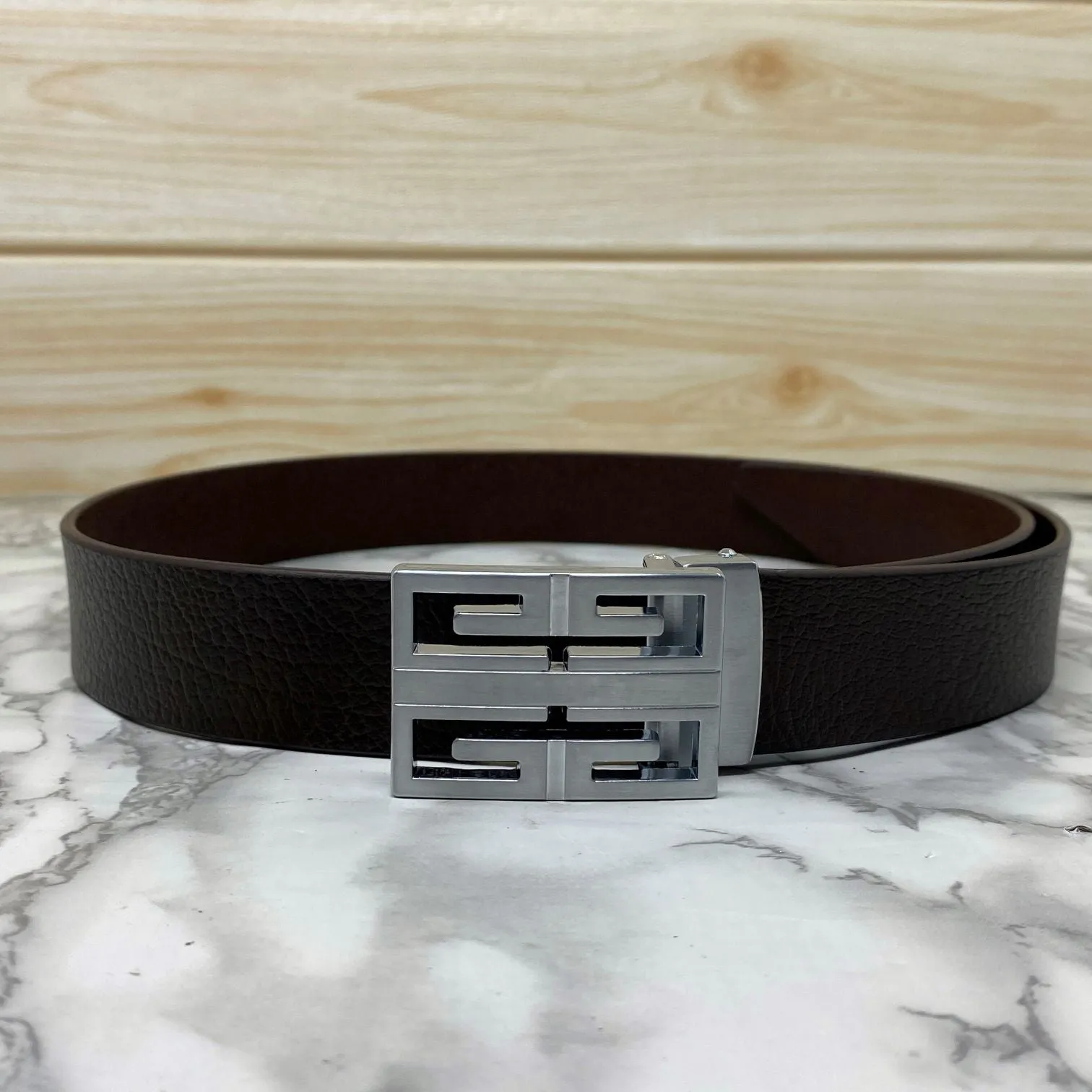 New Arrival Square Formal Leather Belt-JonasParamount