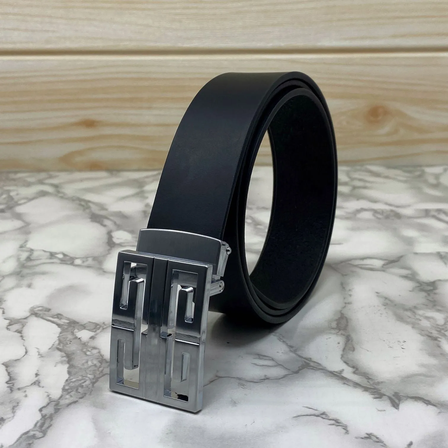 New Arrival Square Formal Leather Belt-JonasParamount