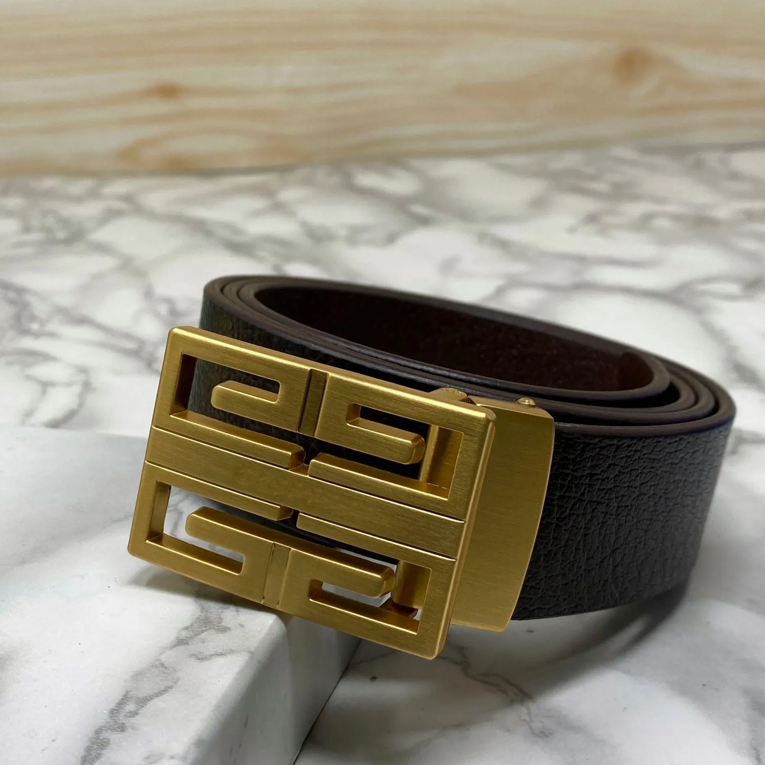 New Arrival Square Formal Leather Belt-JonasParamount