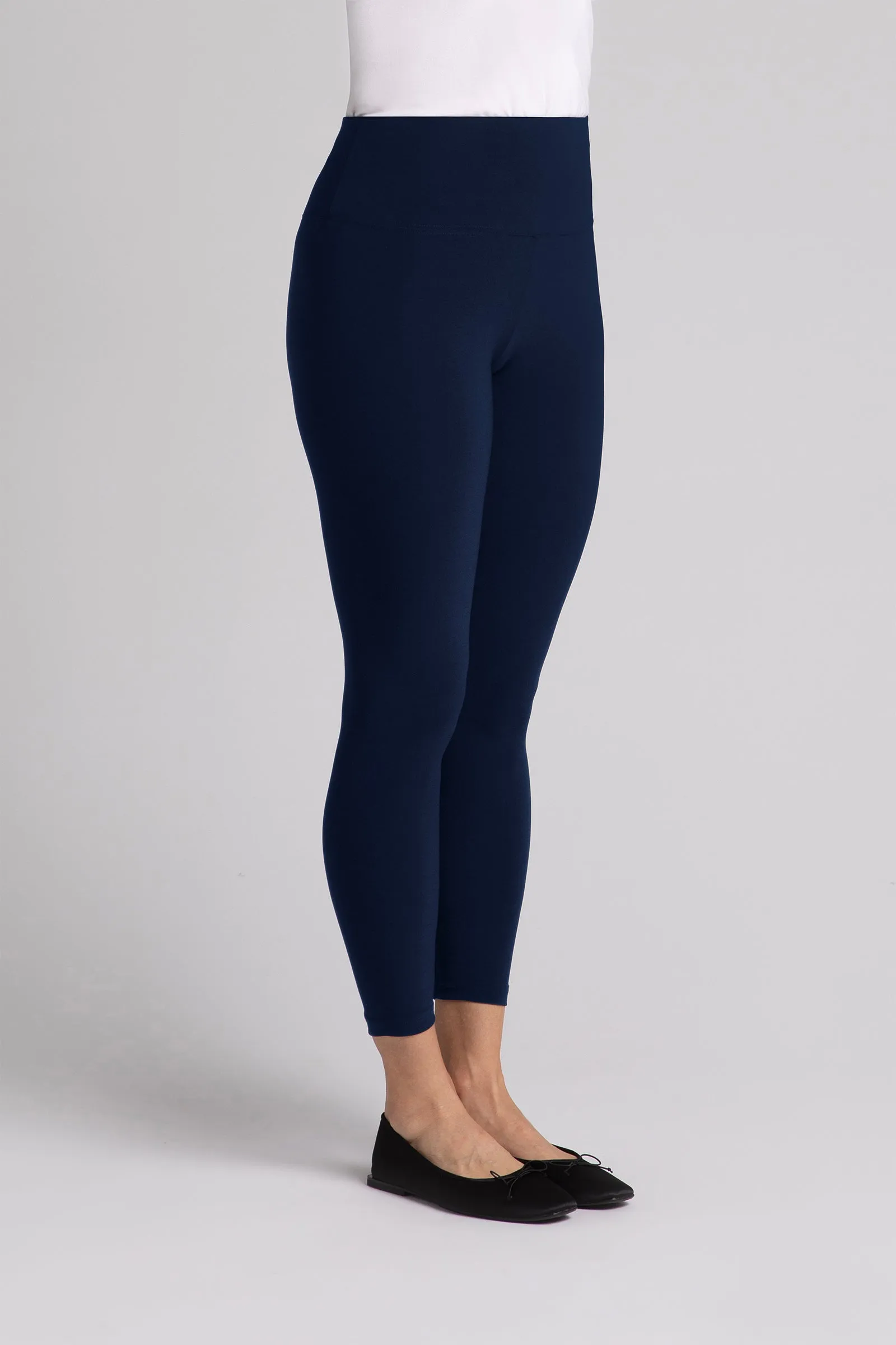 Nu Yoke Legging | Navy