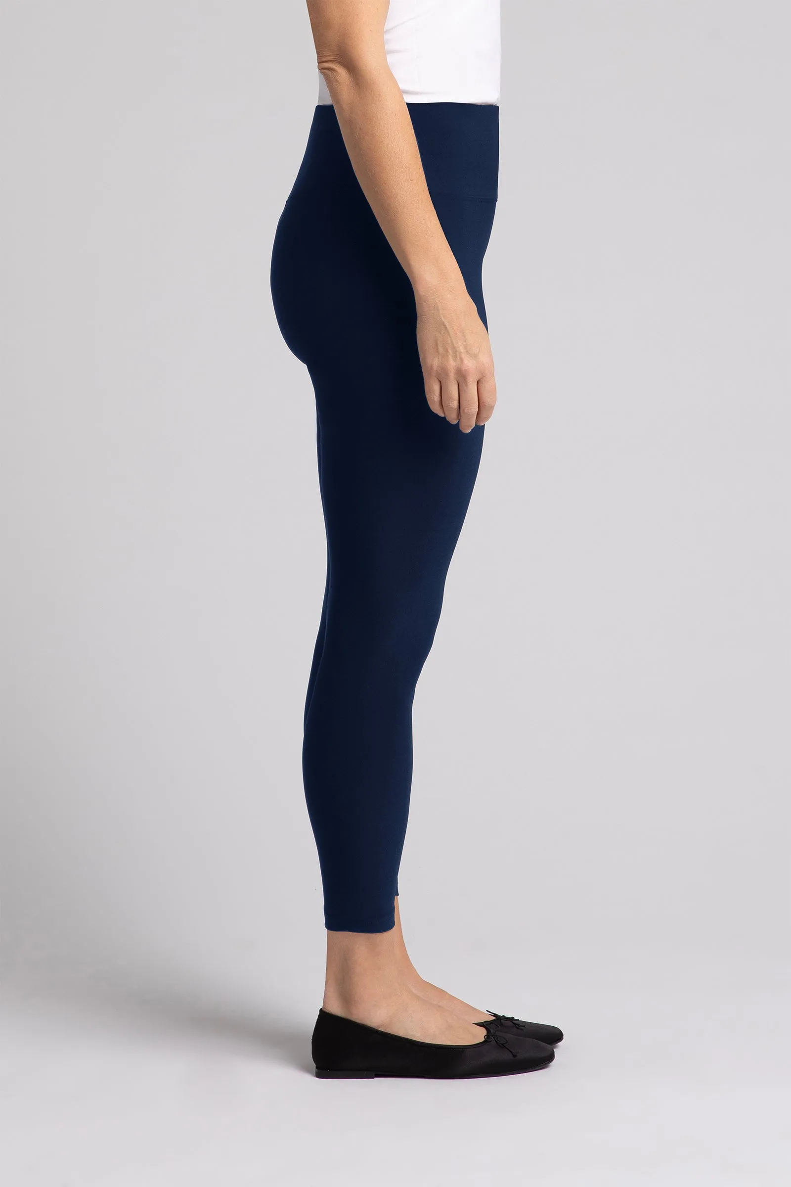 Nu Yoke Legging | Navy