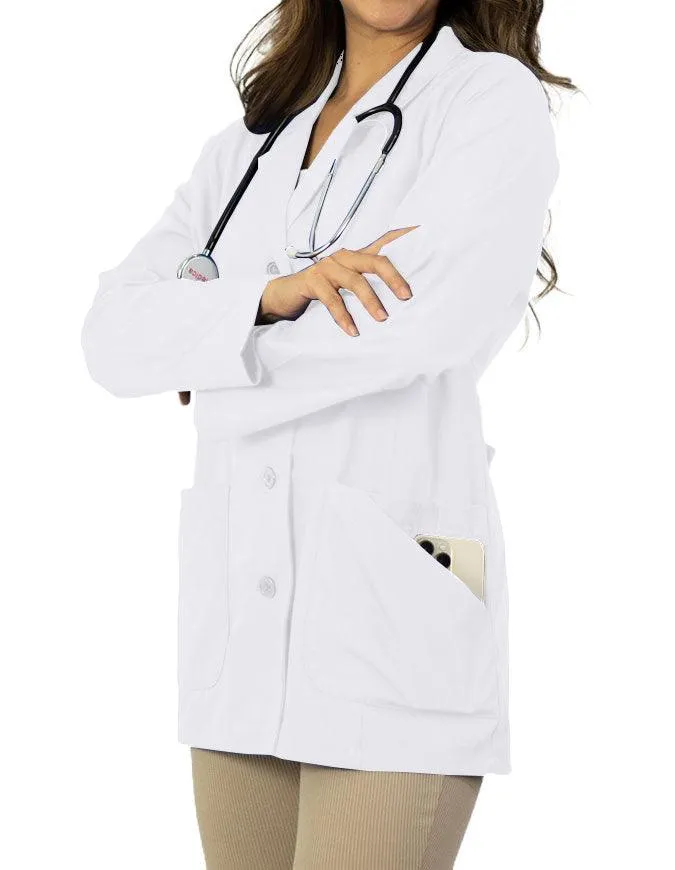 Panda Uniform Women's 29 Inch Short Lab Coat