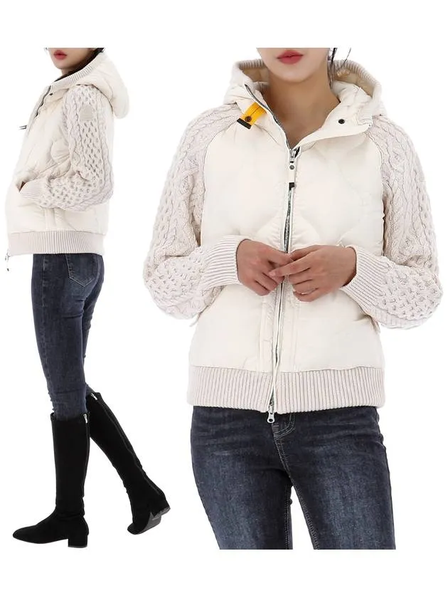 PHAT hooded knit padded jacket PWHYAK33 0748