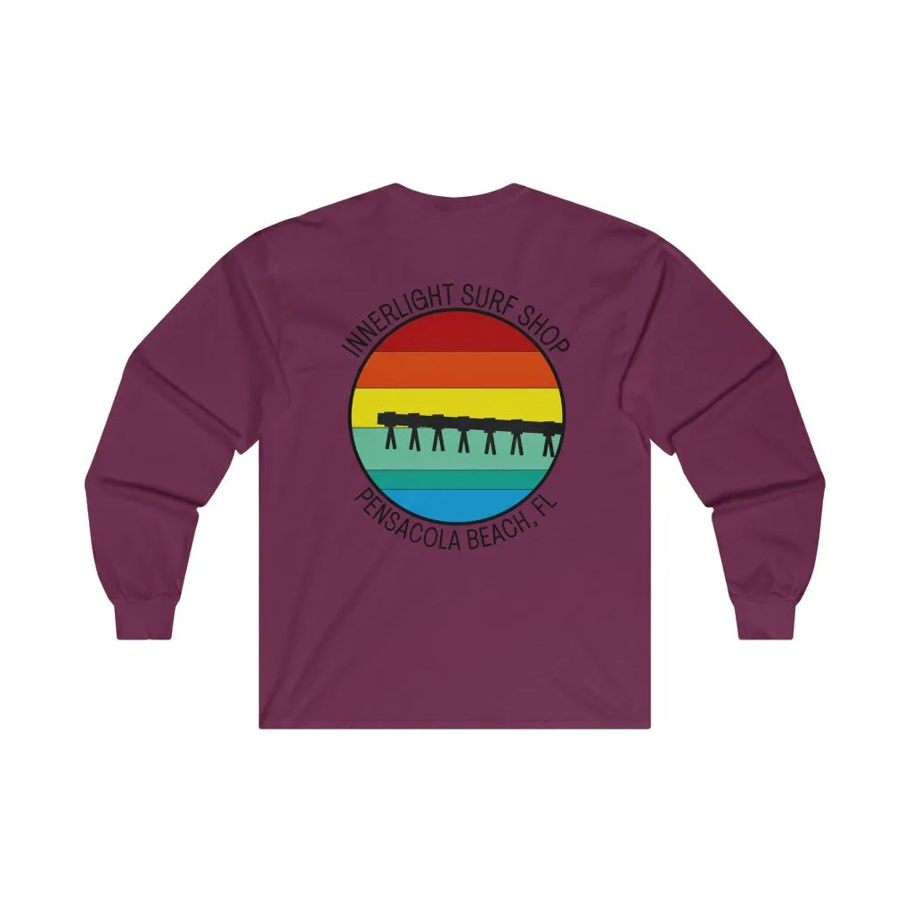 Retro Pier Unisex Long Sleeve Tee