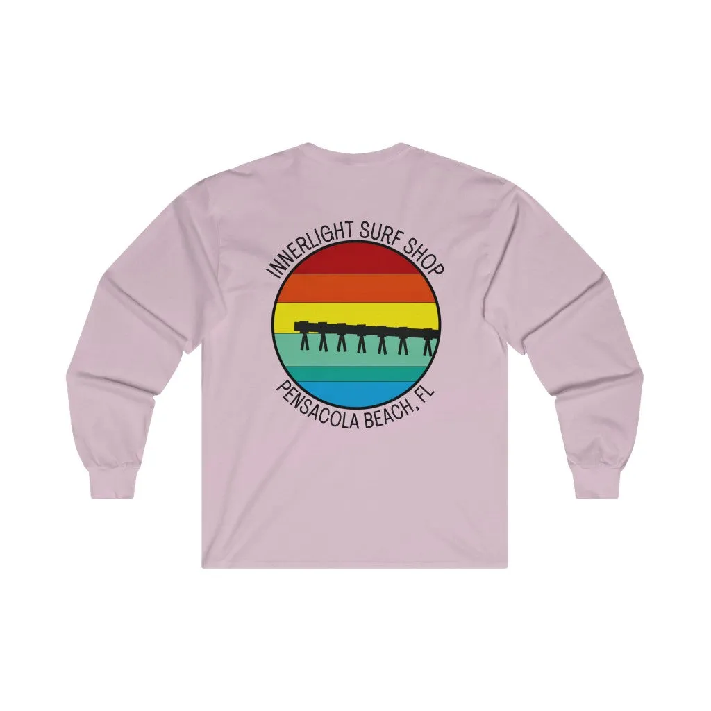 Retro Pier Unisex Long Sleeve Tee