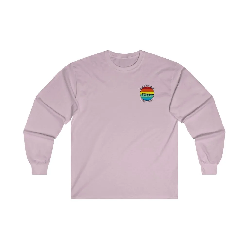 Retro Pier Unisex Long Sleeve Tee