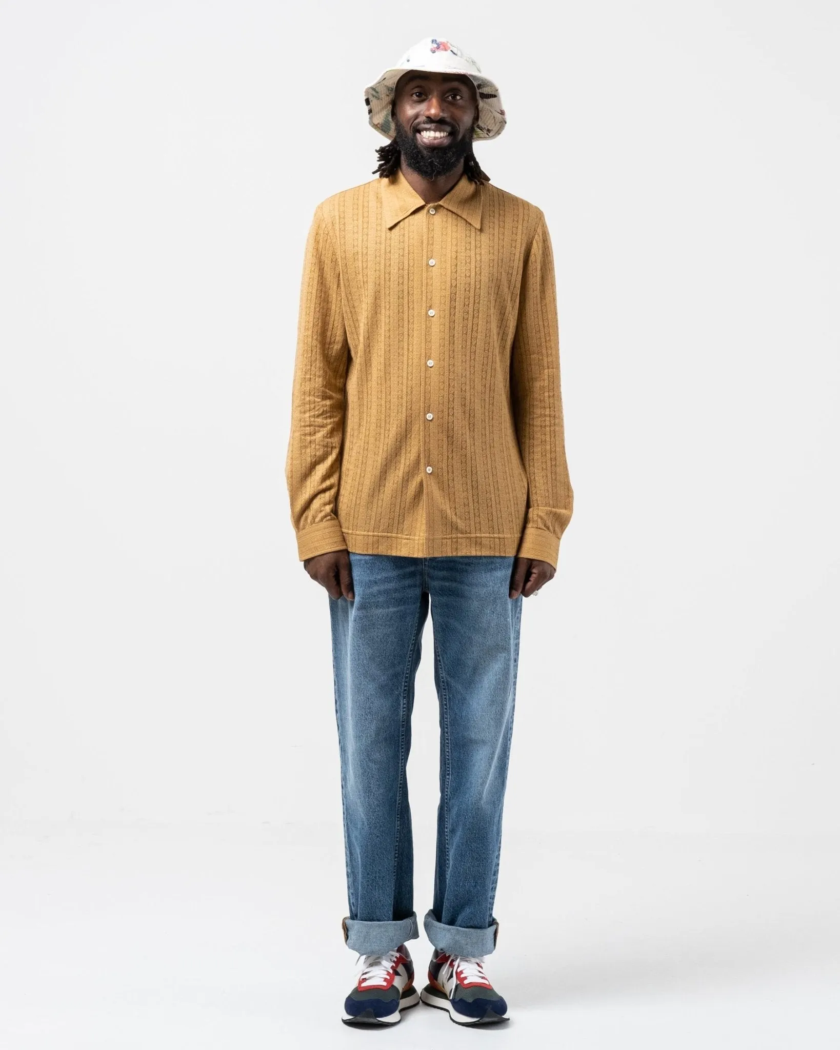 Ripley Shirt Medallion Yellow