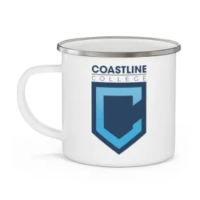 Shield Logo Enamel Camping Mug