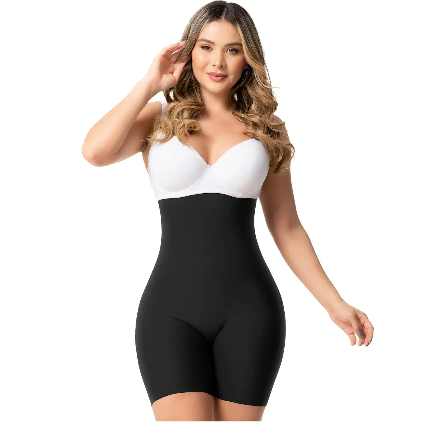 Sonryse SP42NC High Waisted Short Butt Lifter Tummy Control Girdle