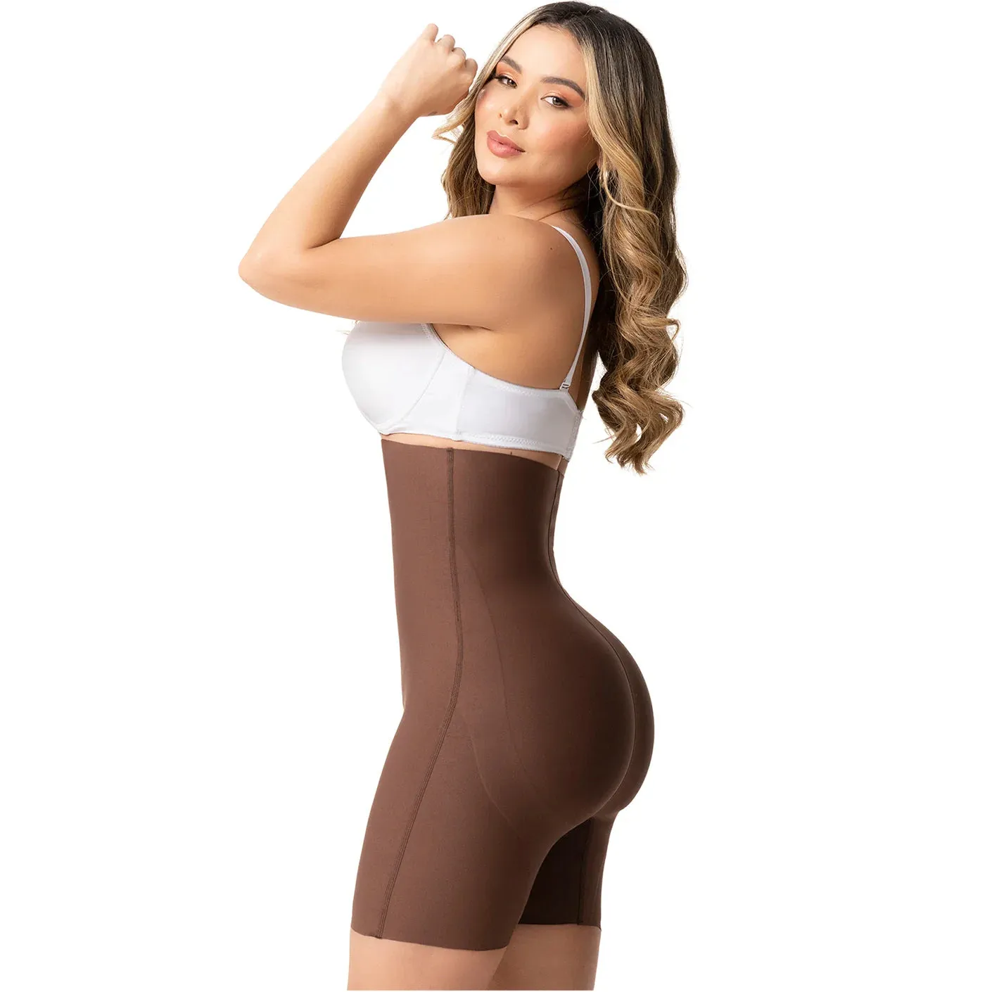 Sonryse SP42NC High Waisted Short Butt Lifter Tummy Control Girdle