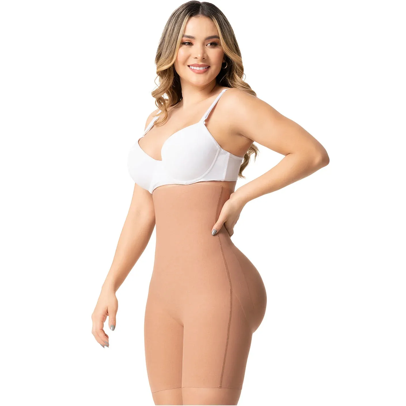 Sonryse SP42NC High Waisted Short Butt Lifter Tummy Control Girdle