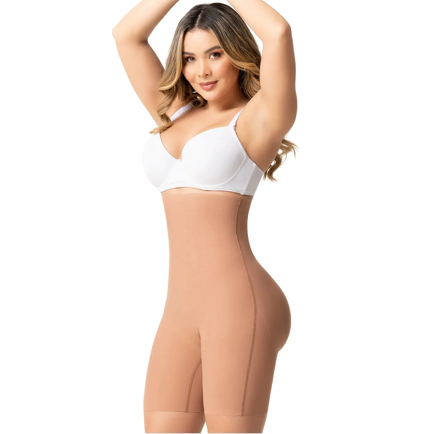 Sonryse SP42NC High Waisted Short Butt Lifter Tummy Control Girdle