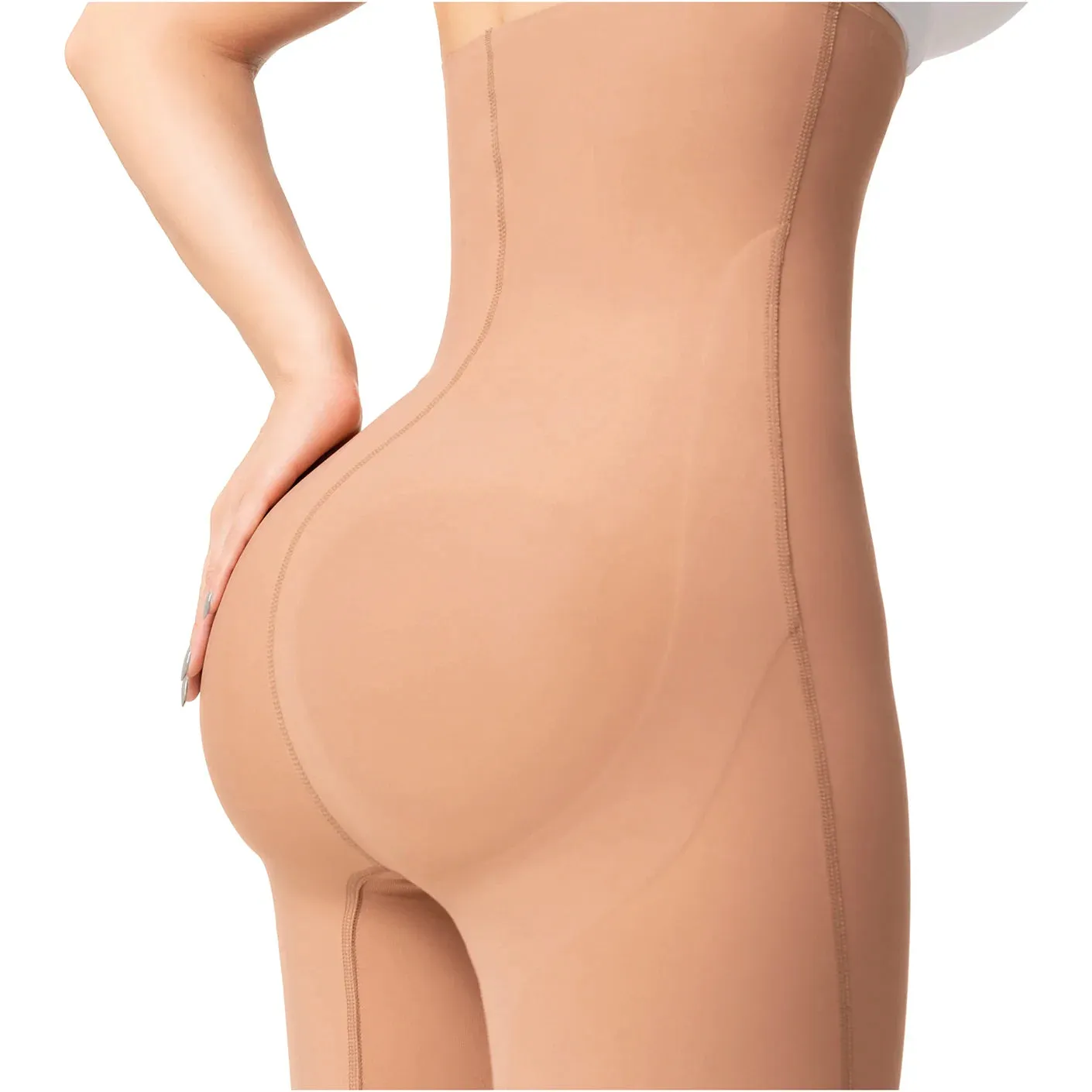 Sonryse SP42NC High Waisted Short Butt Lifter Tummy Control Girdle