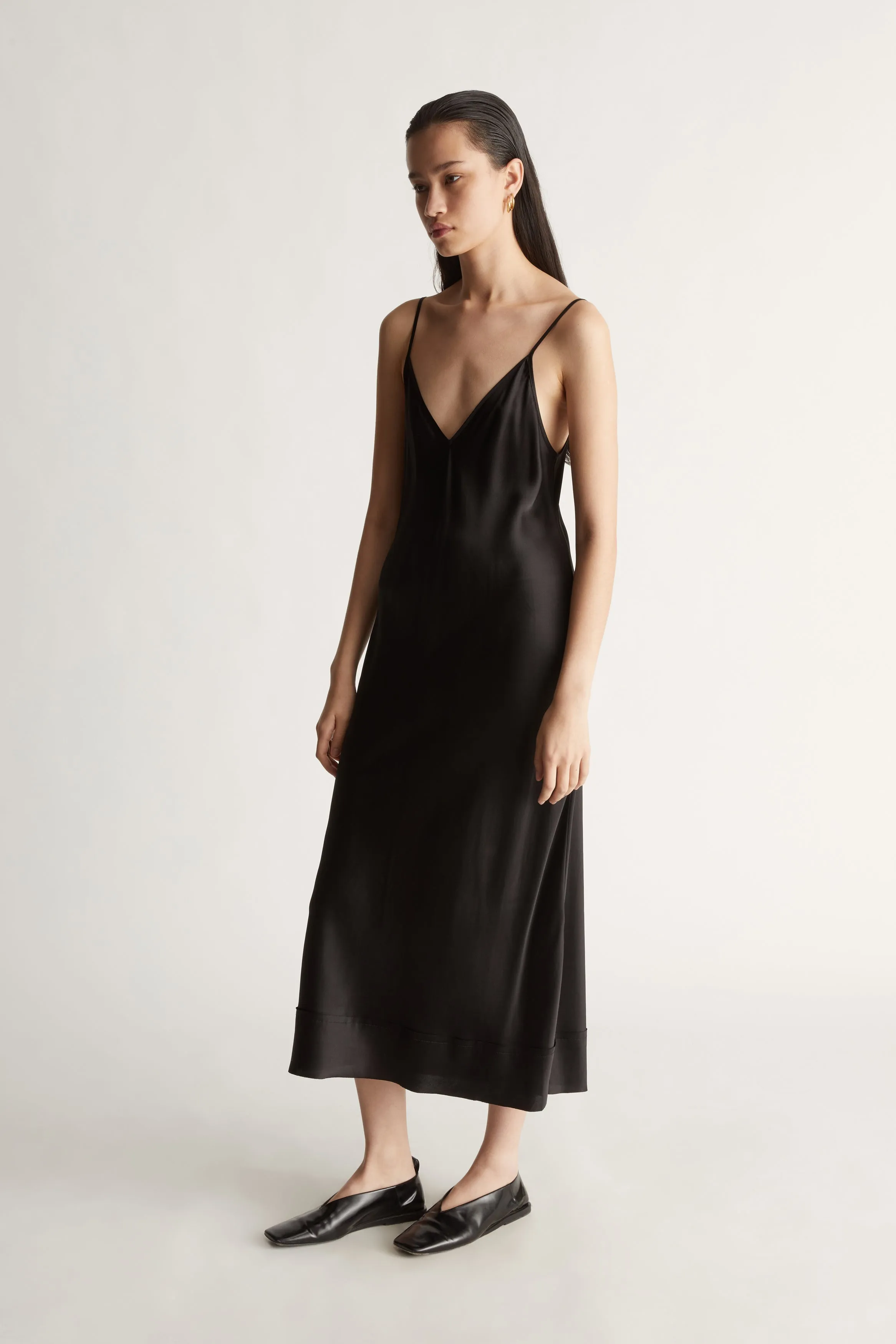 Stella Silk Satin Slip Dress