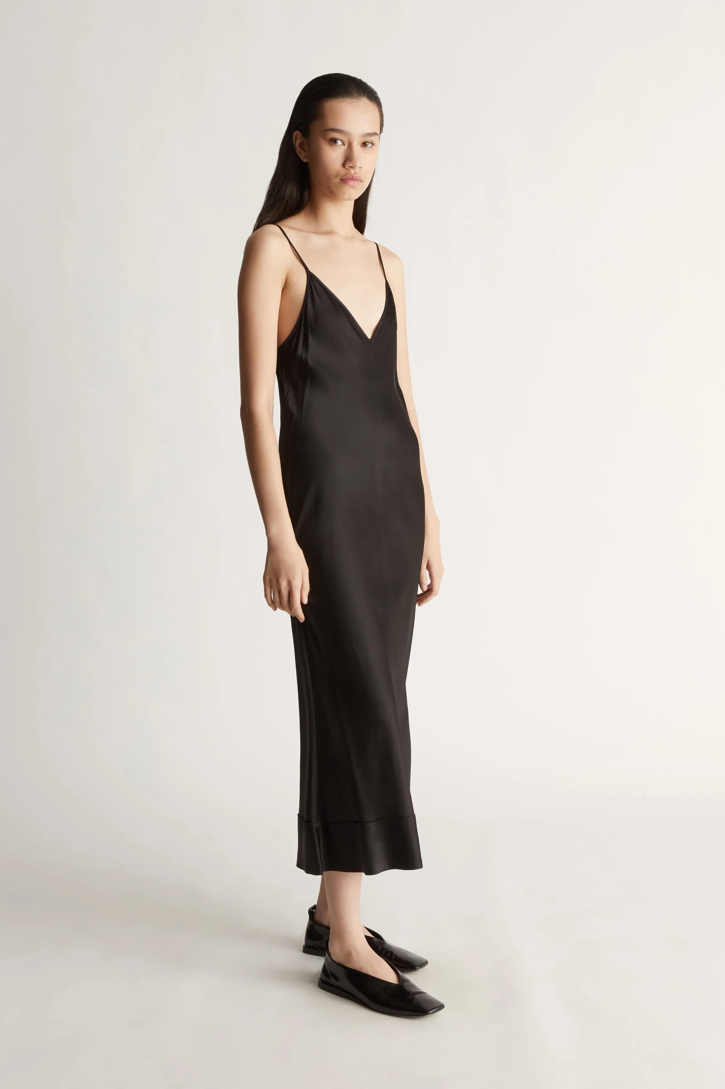 Stella Silk Satin Slip Dress