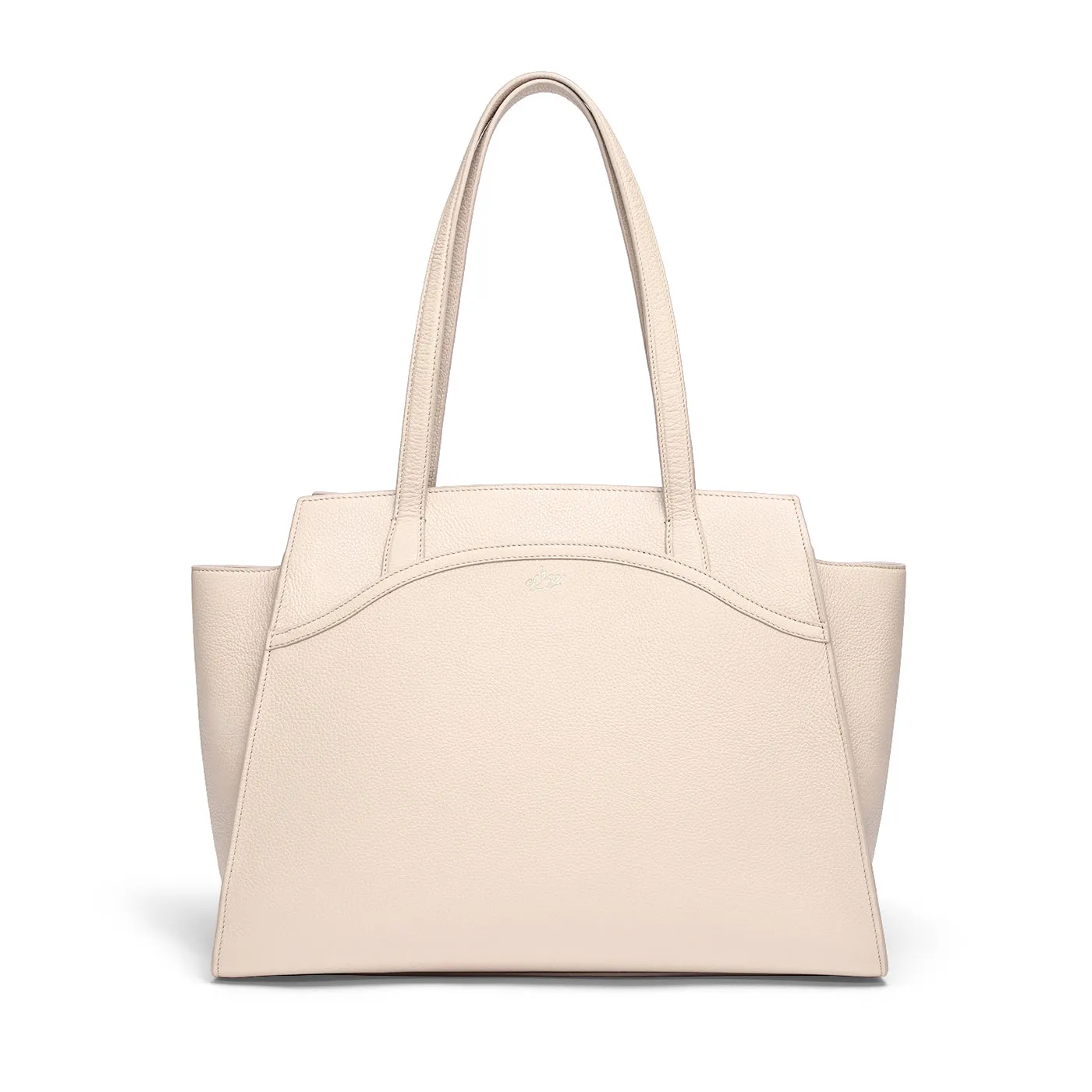 Tang Dynasty Grace Tote - Parchment Beige