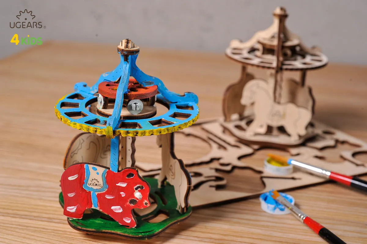 Ugears 4Kids Coloring Models