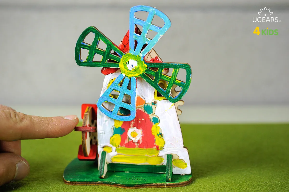 Ugears 4Kids Coloring Models