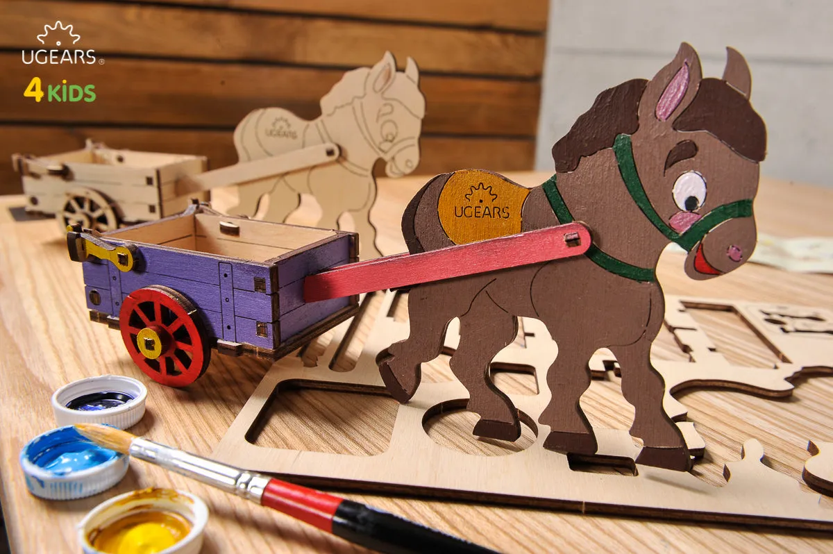 Ugears 4Kids Coloring Models