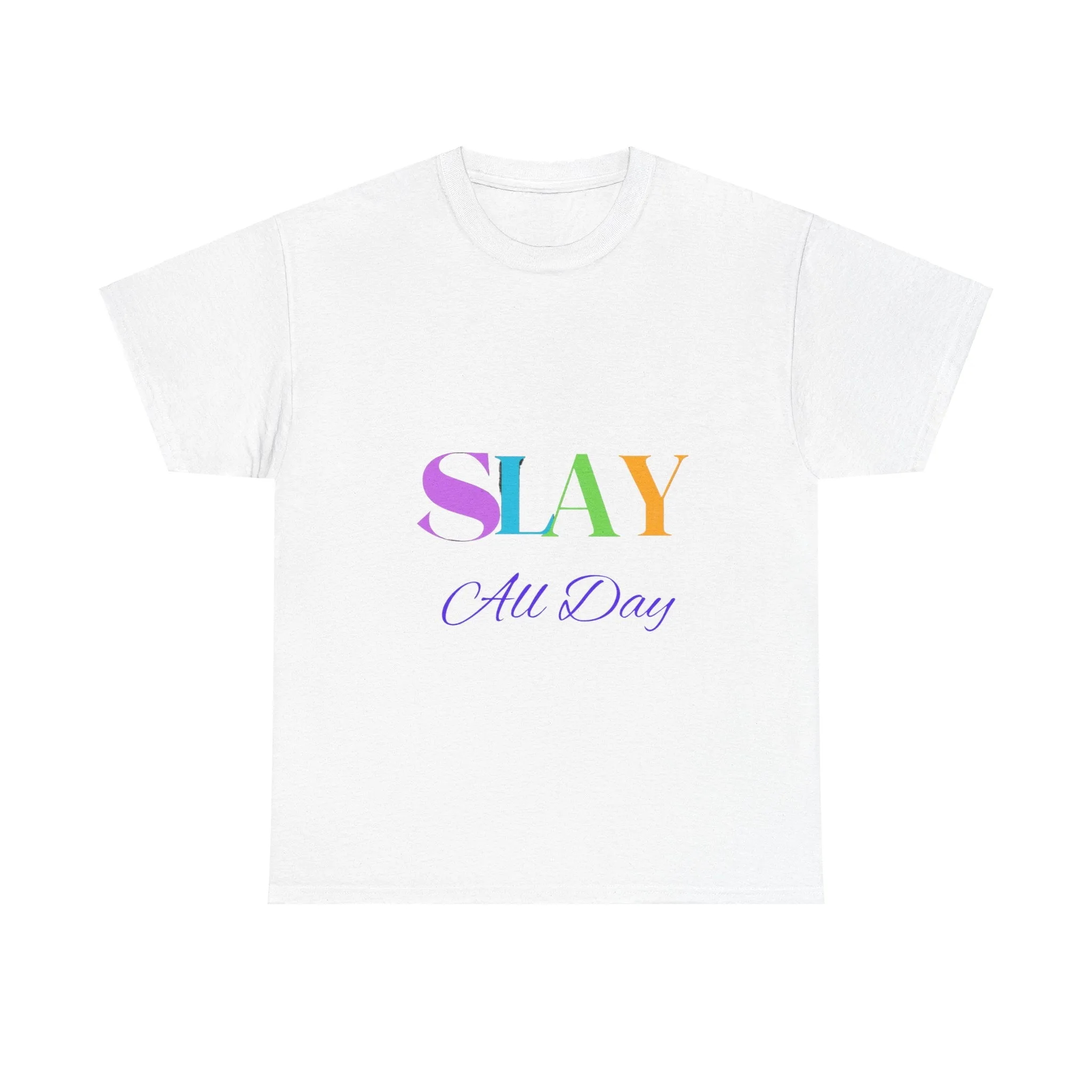 Unisex Heavy Cotton Tee- Slay All Day